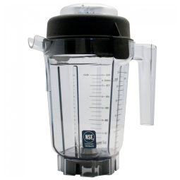 Jarra Liquidificadora Vitamix 15652 Transparente Tritan 0,9 Litro com Tampa Lâminas Apilhável