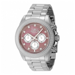Relógio Masculino Invicta Elite Diamond 0.88 Carat com Mostrador Madrepérola 44mm, Aço 48752