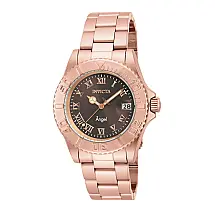 Relógio Feminino de Quartzo Angel, Invicta 16852, Ouro Rosa