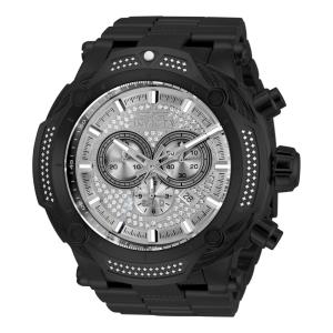 Relógio Masculino SHAQ 0,39 quilates com Diamante Suíço Ronda 5030D Calibre, Invicta 33952, Preto