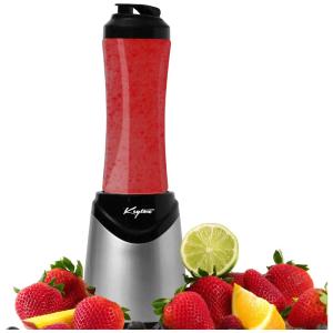 Liquidificador Pessoal para Vitaminas 620 mL com Tampa para Viagem, 300W 110V Keyton, Cinza
