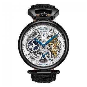 Relógio Masculino Stuhrling 127A2 Automático 46mm, Preto