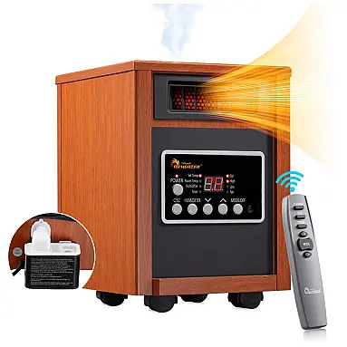 Aquecedor Elétrico com Umidificador e