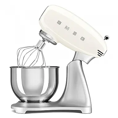 Batedeira Planetária Smeg Creme Retrô