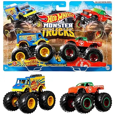 Conjunto com 2 Monster Trucks