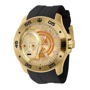 Relgio masculino Star Wars C-3PO - 50 mm. Preto 43062