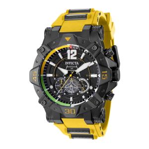 Relógio Masculino Aviator, Invicta 40162, Amarelo e Preto