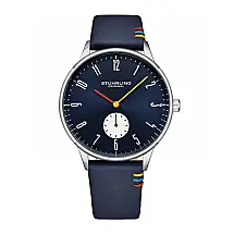 Relógio Masculino Stuhrling 4026.2 Quartzo 42mm, Azul Clássico
