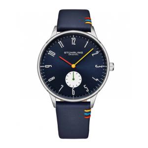 Relógio Masculino Stuhrling 4026.2 Quartzo 42mm, Azul Clássico