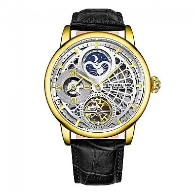 Relógio Masculino Stuhrling Esqueleto 3926