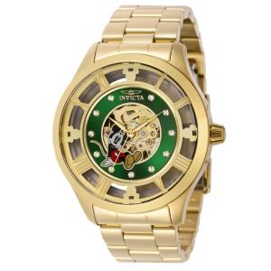 Relgio mecnico masculino Disney Limited Edition Mickey Mouse - 45 mm. Ouro 41362