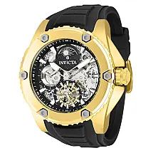 Relgio Masculino Akula Automtico - 51mm. Preto 42762