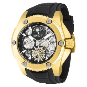 Relgio Masculino Akula Automtico - 51mm. Preto 42762