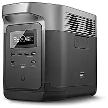 EF ECOFLOW Gerador, Acumulador de energia Elétrico, Solar, portátil, c, USB, 10 65V, 3300W, 110V, c, 6 tomadas