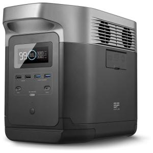 EF ECOFLOW Gerador, Acumulador de energia Elétrico, Solar, portátil, c, USB, 10 65V, 3300W, 110V, c, 6 tomadas