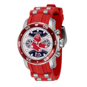 Relógio Feminino Invicta MLB Boston Red Sox, Aço, Vermelho 42862