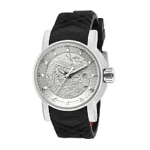 Relgio Masculino S1 Rally Yakuza Automtico - 48mm. Preto. Vermelho 15862
