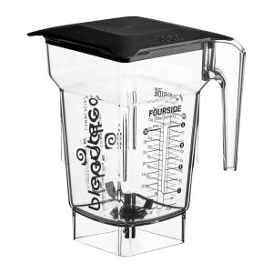 Jarra Liquificador Blendtec FourSide 40‑609‑62 Transparente Tritan 2,2 Litros com Tampa Dura