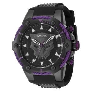 Relgio masculino Marvel Pantera Negra - 53 mm. Preto 41962