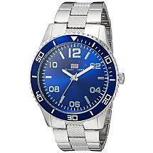 Relógio An Maclino Homem Qartzo Analógico cor, U.S. POLO ASSN. US8609, Prateado