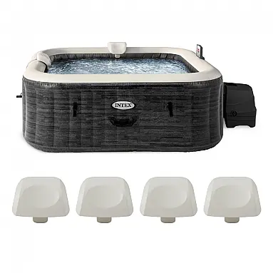 Spa Inflável Quadrado com 4