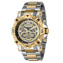 Relgio Masculino Aviador - 52mm. Ao. Ouro 40172