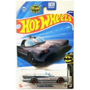Hot Wheels Batmóvel da Série de TV, Batman 35, 103250, Miniatura Diecast Escala 1:64,Mattel
