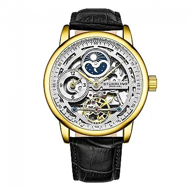 Relógio Masculino Stuhrling Esqueleto 3917