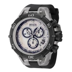 Reserva Subaqua Ocean Warrior Swiss ETA G10.212 Calibre Relgio masculino com mostrador em madreprola - 54 mm. Preto