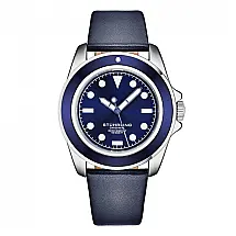 Relógio Masculino Stuhrling Luxe 4022 Automático 38mm, Preto