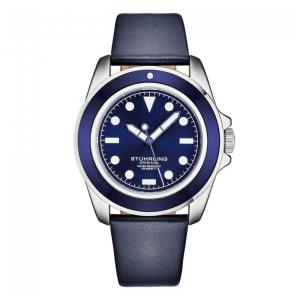 Relógio Masculino Stuhrling Luxe 4022 Automático 38mm, Preto