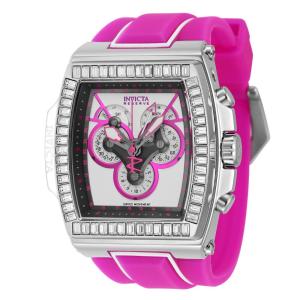 Relgio masculino reserva S1 Rally Diablo Swiss Ronda 5040.F calibre - 51,3 mm. Branco. Roxo 43372