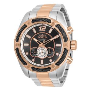 Relgio Masculino Bolt - 52mm. Ao. Ouro rosa ZG-31472
