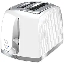 Torradeira Elétrica 2 Fatias, 1250W, 110v, BLACKDECKER TR1250WD, Branco