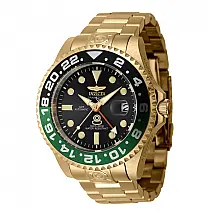 Relógio masculino Grand NH34 GMT automático - 47 mm. Ouro 45672