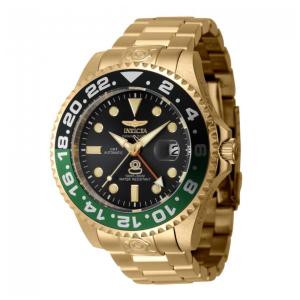 Relógio masculino Grand NH34 GMT automático - 47 mm. Ouro 45672