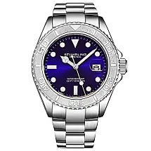 Relógio Masculino Stuhrling Oceana 3667 Quartzo 42mm, Prata