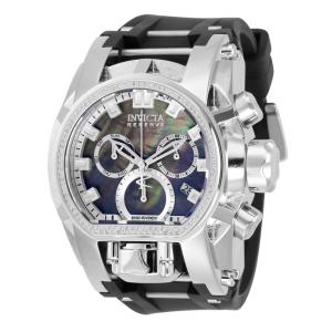 Relógio Masculino Calibre Suíço Ronda Z60 com Mostrador em Madrepérola, Invicta 30872, Preto