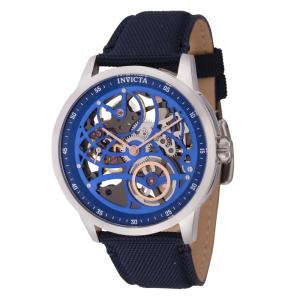 Relgio mecnico masculino Speedway - 45 mm. Azul 44872