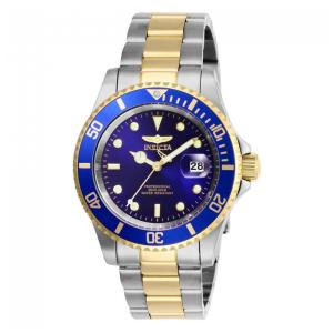 Relógio Masculino Invicta Pro Diver 40 mm Aço Inoxidável e Detalhes em Ouro 26972