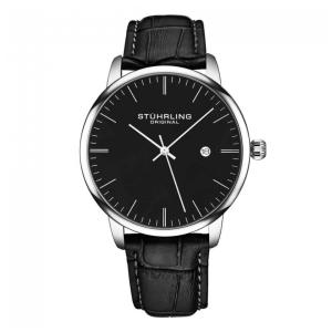 Relógio Masculino Stuhrling Rasa 3997A Quartzo 40mm, Preto
