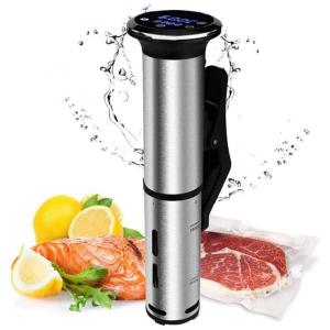 Termocirculador Elétrico com Controle de Temperatura e Temporizador, 1200W, 110v, PICTETW, Preto