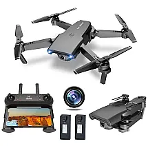 Drone com Camera 1080P para Crianças e Adultos, NEHEME NH525, Preto