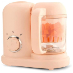 Processador de Alimentos para Bebês IKIYA Multifuncional e a Vapor, 300W, Rosa