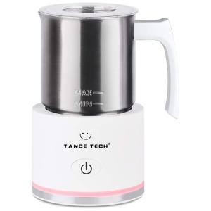 Espumador Elétrico Automático 250 mL, Aço Inoxidável, 110v, TANCE TECH, Preto