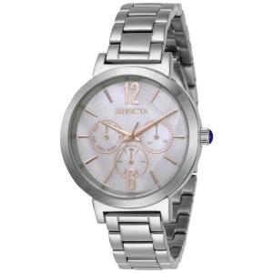 Relógio Feminino de Quartzo Angel, Invicta 31082, Prata