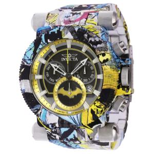 Relógio Masculino Analógico de Quartzo 51mm, Invicta DC Comics Batman 42082, Colorido