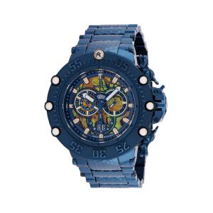 Relógio Masculino Subaqua com Mostrador Abalone, Invicta 34182, Azul Escuro