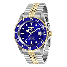 Relógio Masculino Automático Pro Diver, Invicta 29182, Prata, Dourado e Azul
