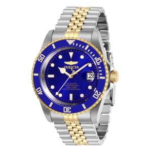 Relógio Masculino Automático Pro Diver, Invicta 29182, Prata, Dourado e Azul